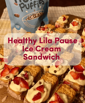 Lila Pauz ice cream Sandwich (high protein)