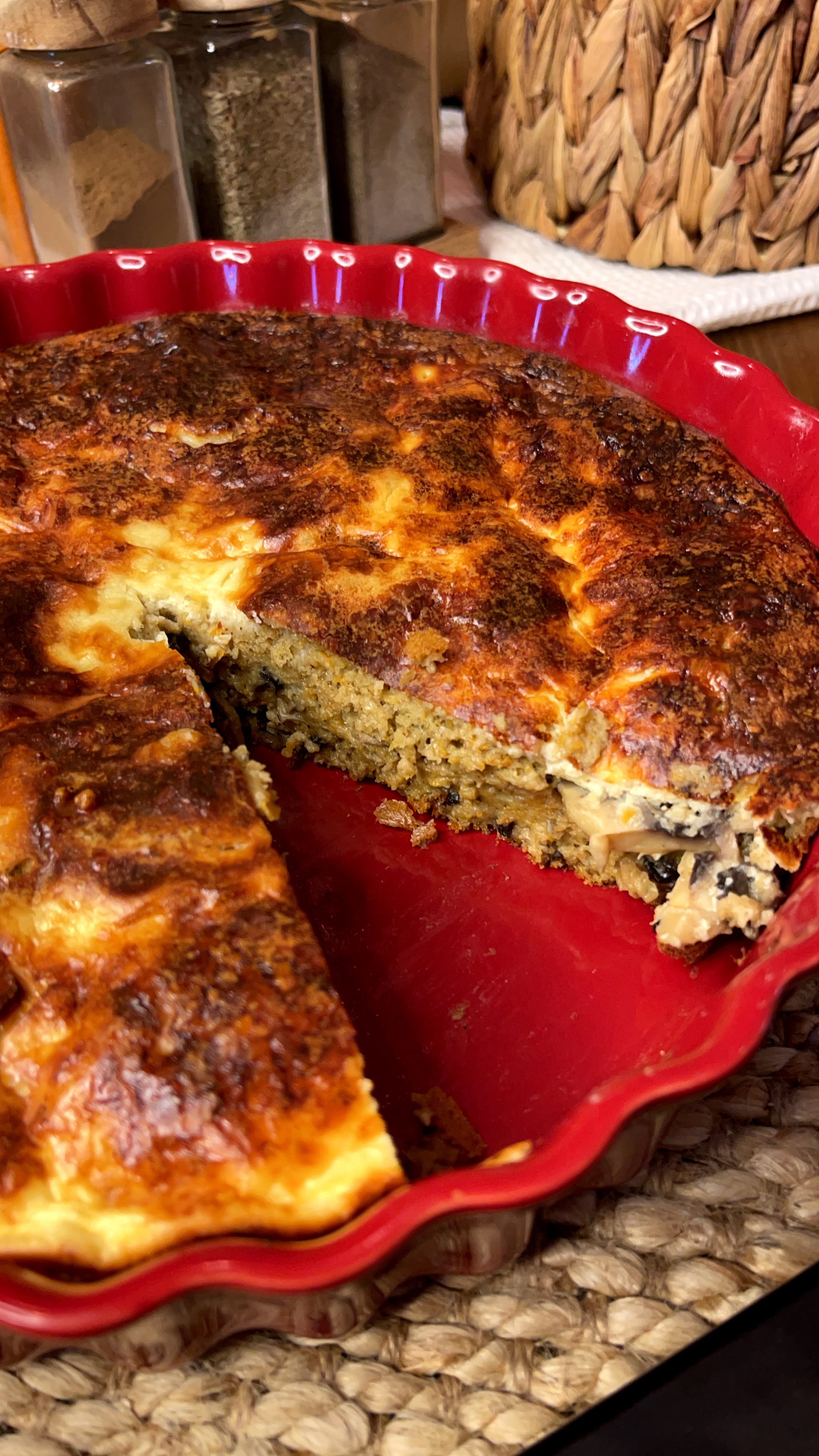 Μανιταρόπιτα Πρωτεϊνική