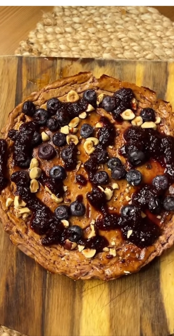 Πρωτεϊνικό Cheesecake με Κόκκινα Φρούτα