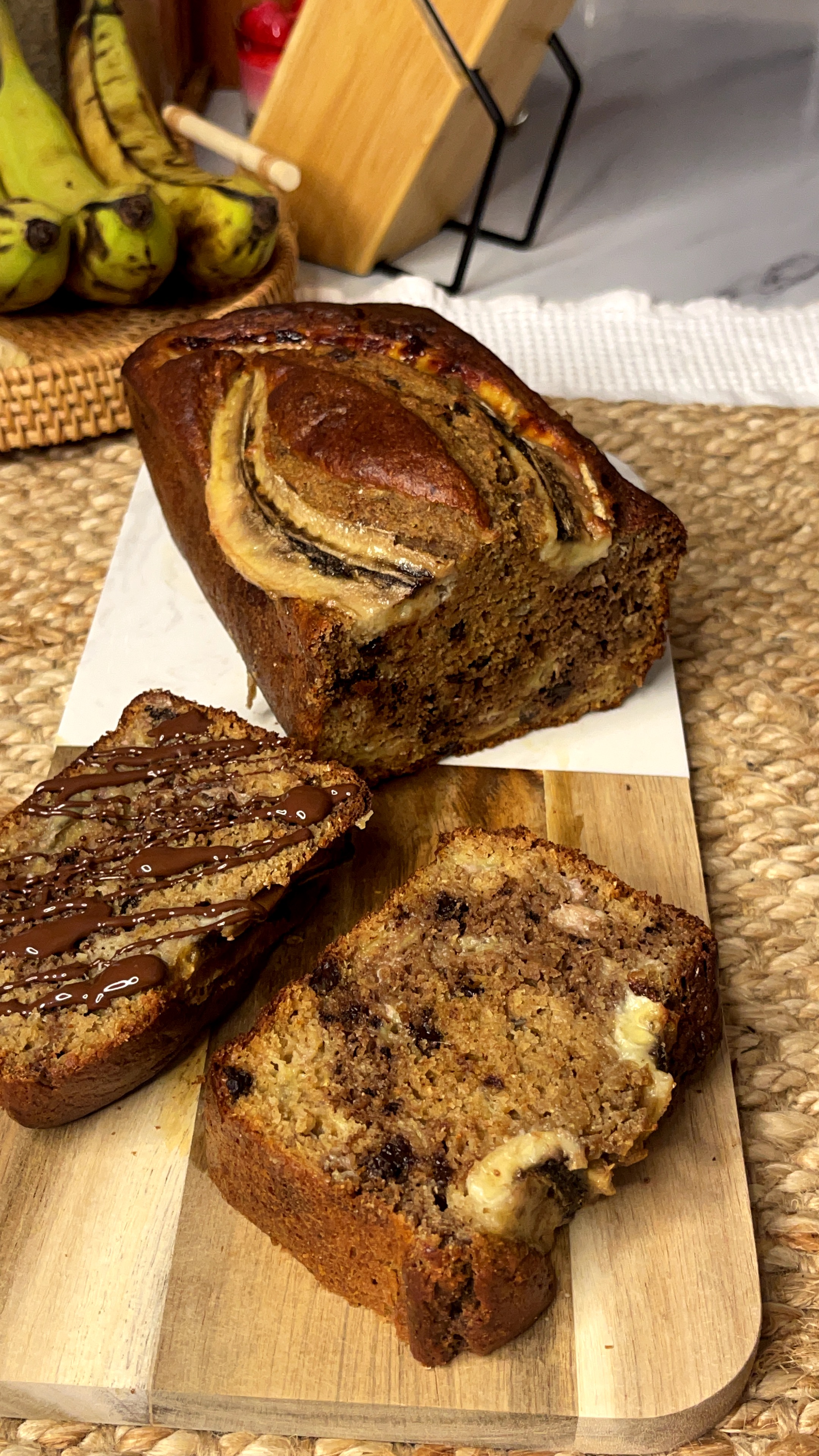 Ζουμερό Banana Bread